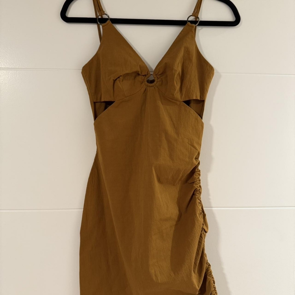 Elegant Brown Dress